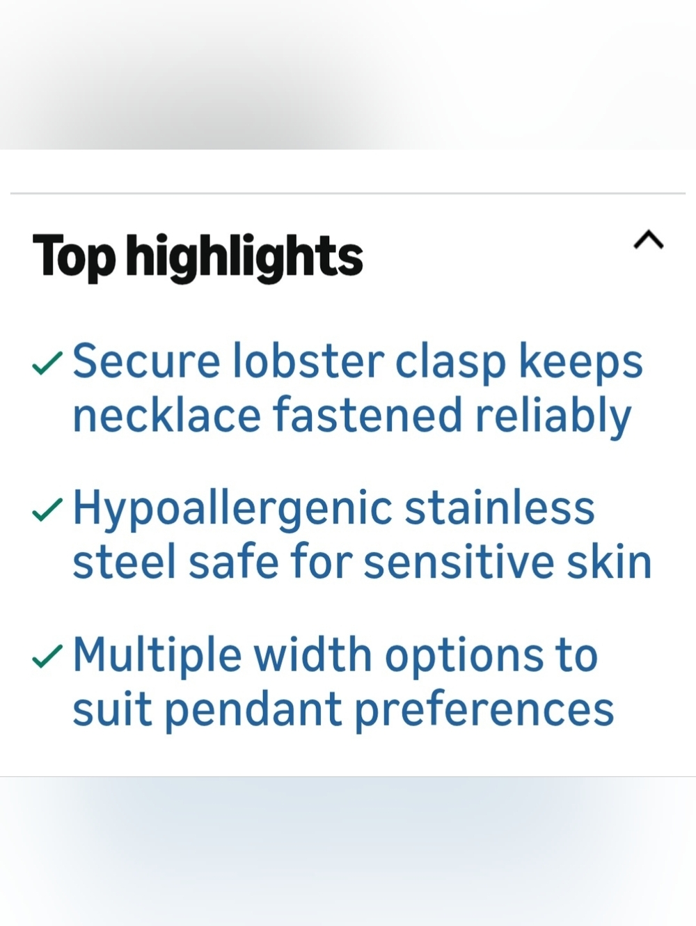 Gold Rope Chain Necklace - Picture 4 of 8